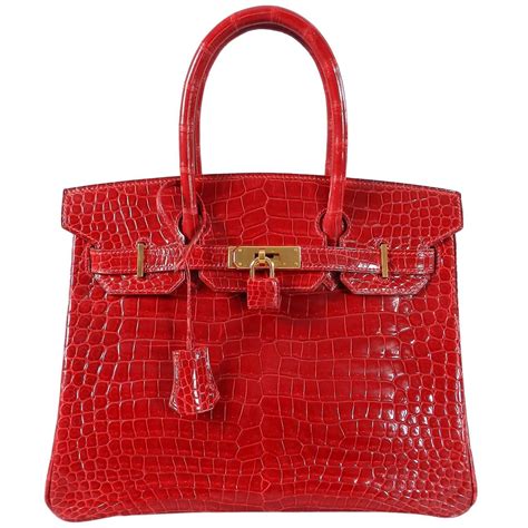 hermes red birkin bag